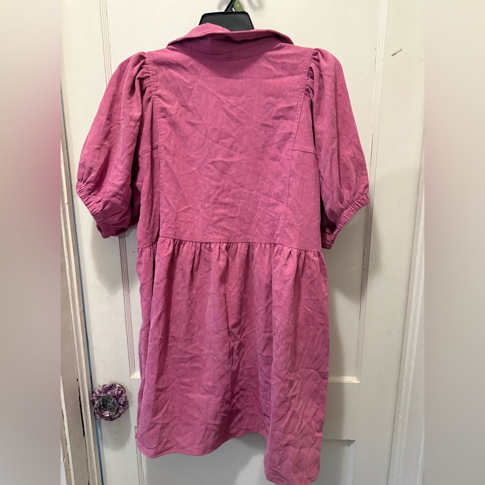 Entro Pink Mini Dress - Picture 6 of 6